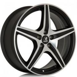 It Wheels Gabriella Matt Black Polished